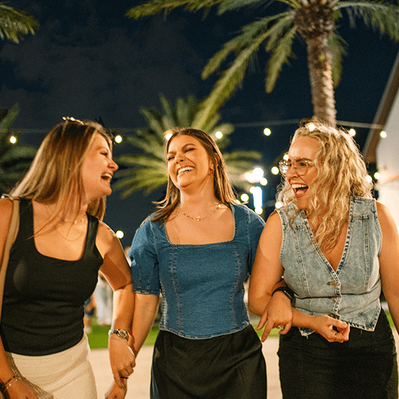 women laughing