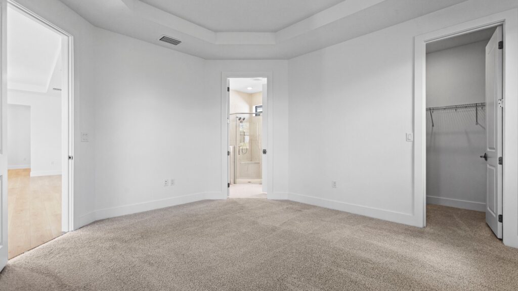 Interior image of move-in ready home showing the owner's suite
